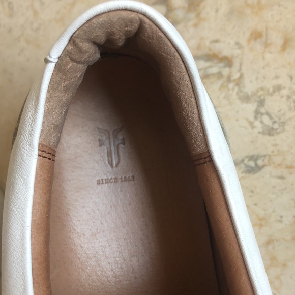 Frye Women’s White Ivy Tennis Sneakers 8.5M - Picture 14 of 15